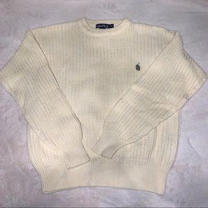 Vintage Nautica Cable Knit Sweater